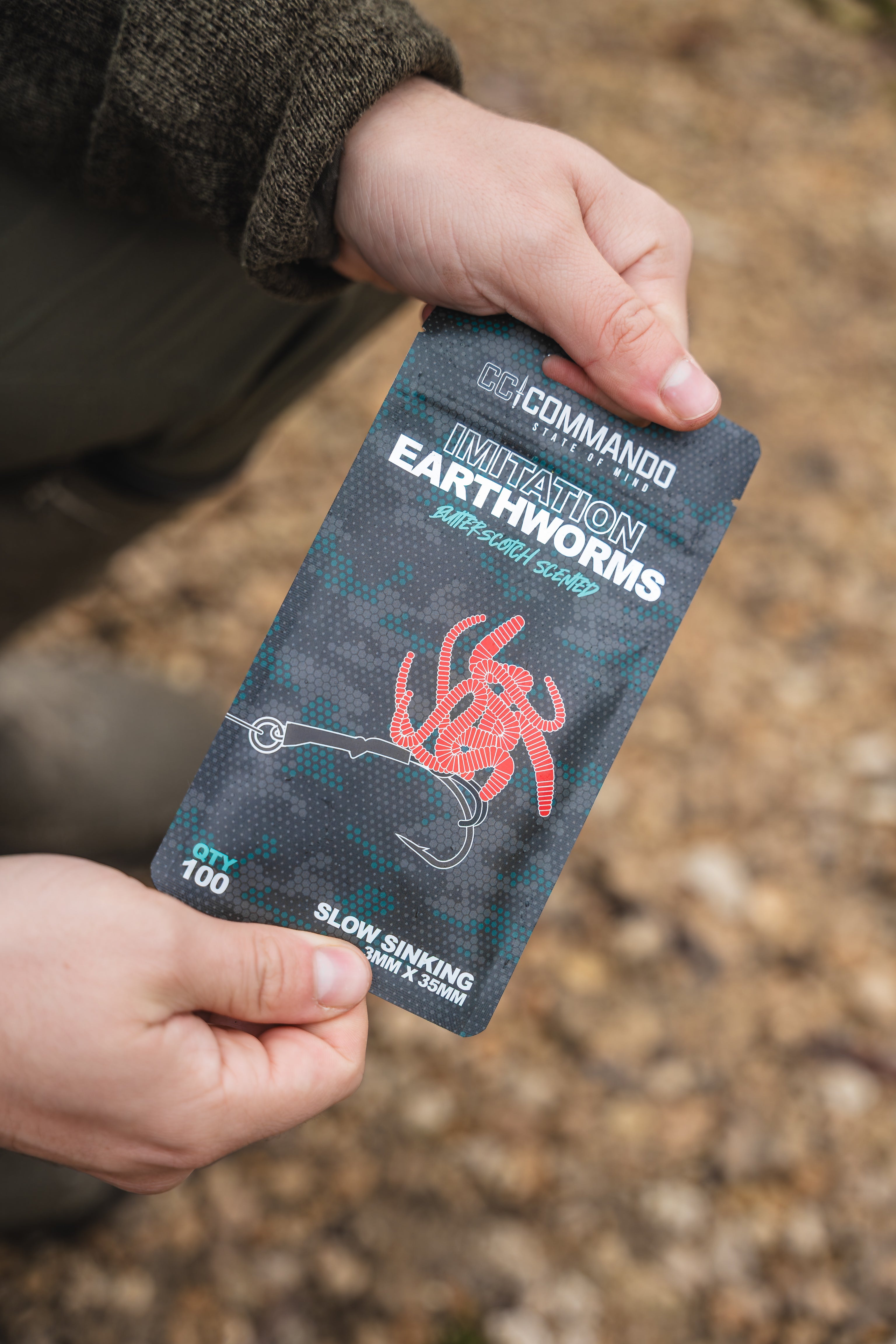 Imitation Earthworms - Butterscotch Scented – Commando Tackle