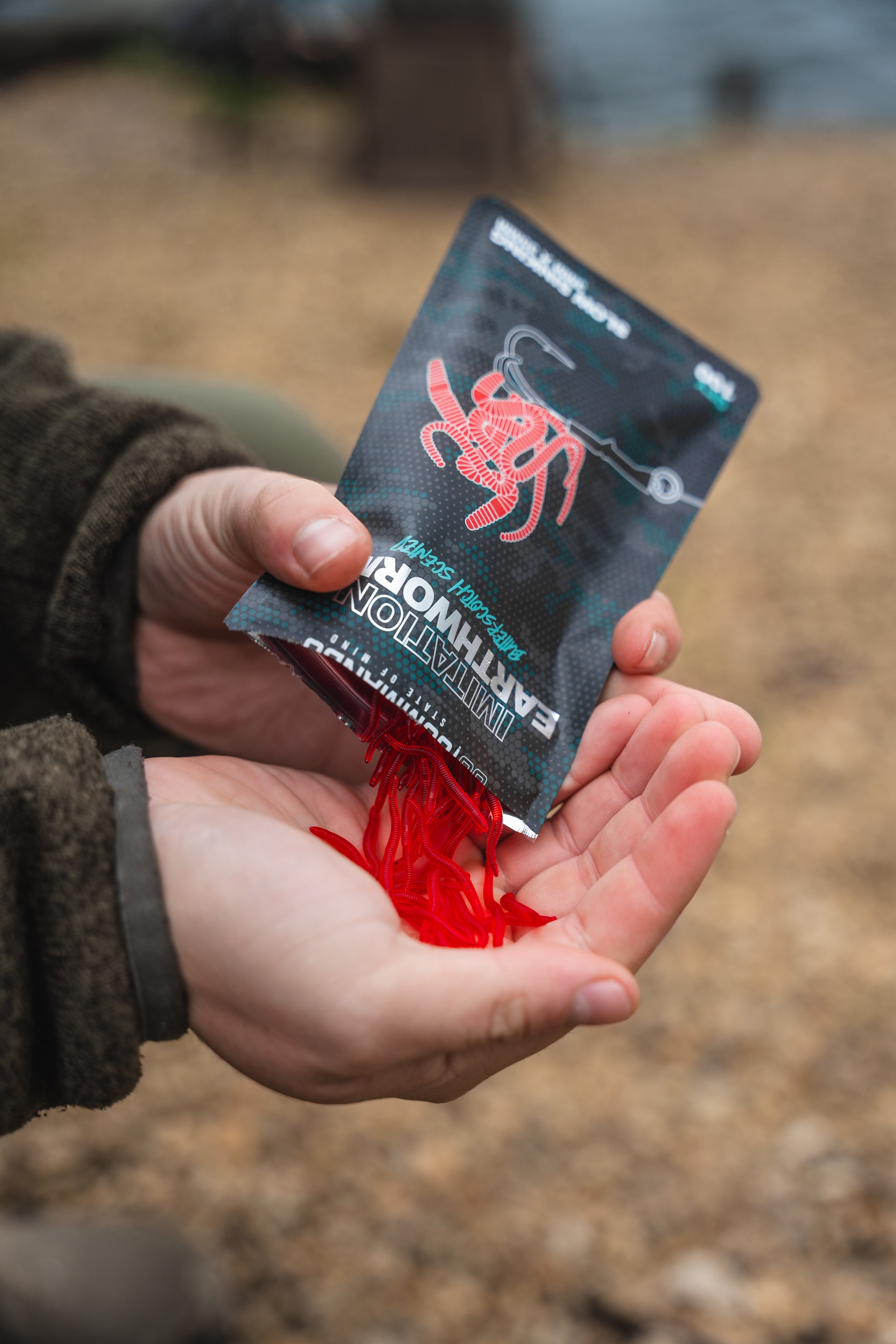 Imitation Earthworms - Butterscotch Scented – Commando Tackle
