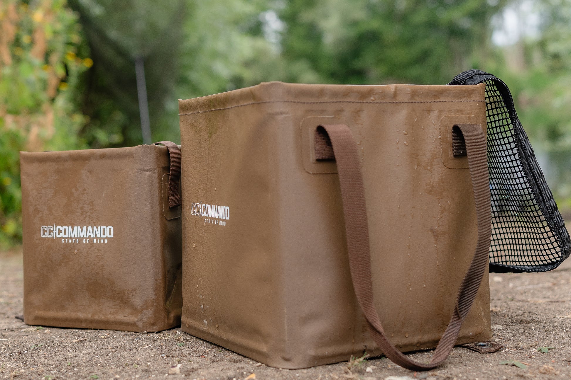 Commando Tackle 15L Collapsible Bait Bucket