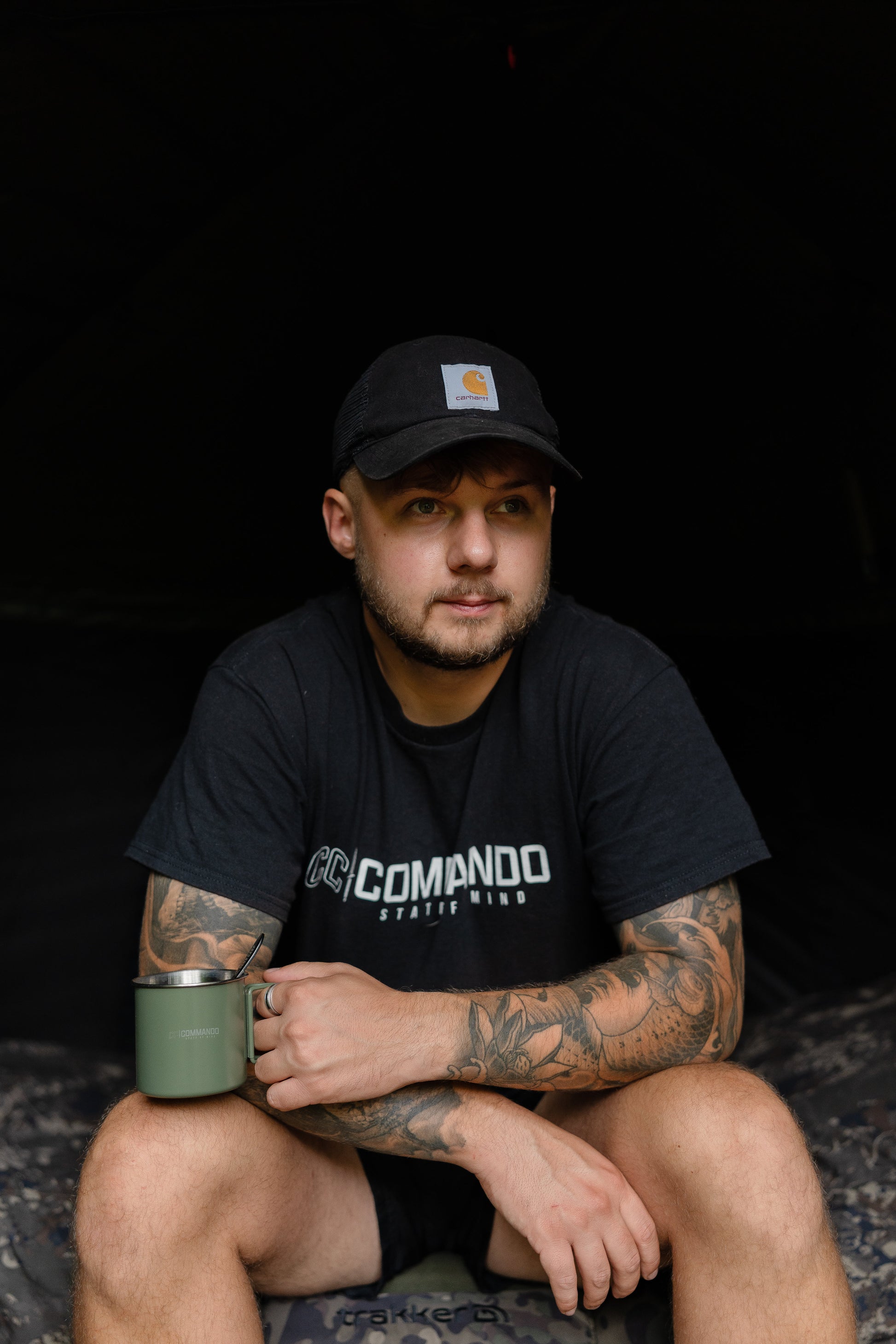 350ml Tin Mug – Military Green