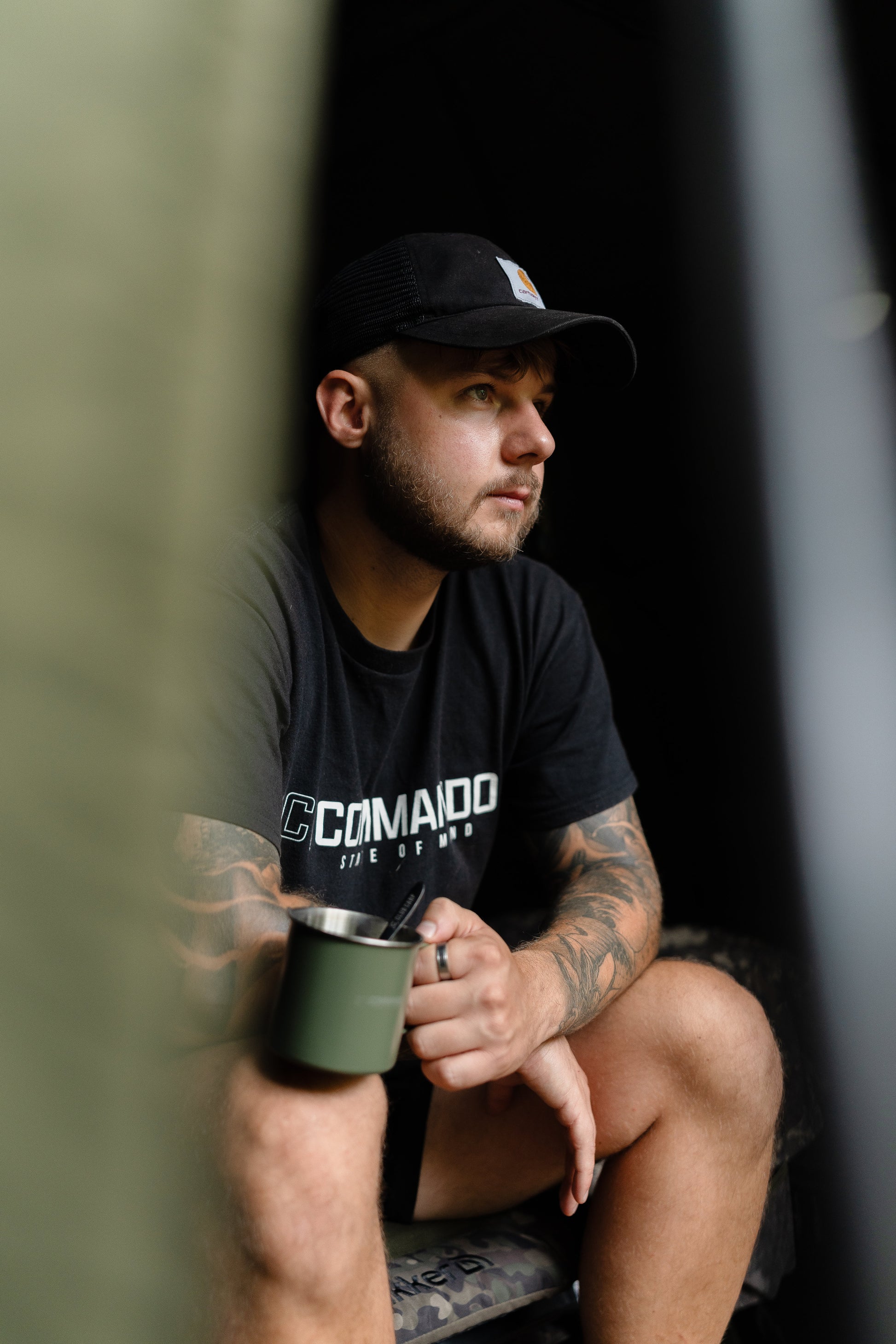 350ml Tin Mug – Military Green