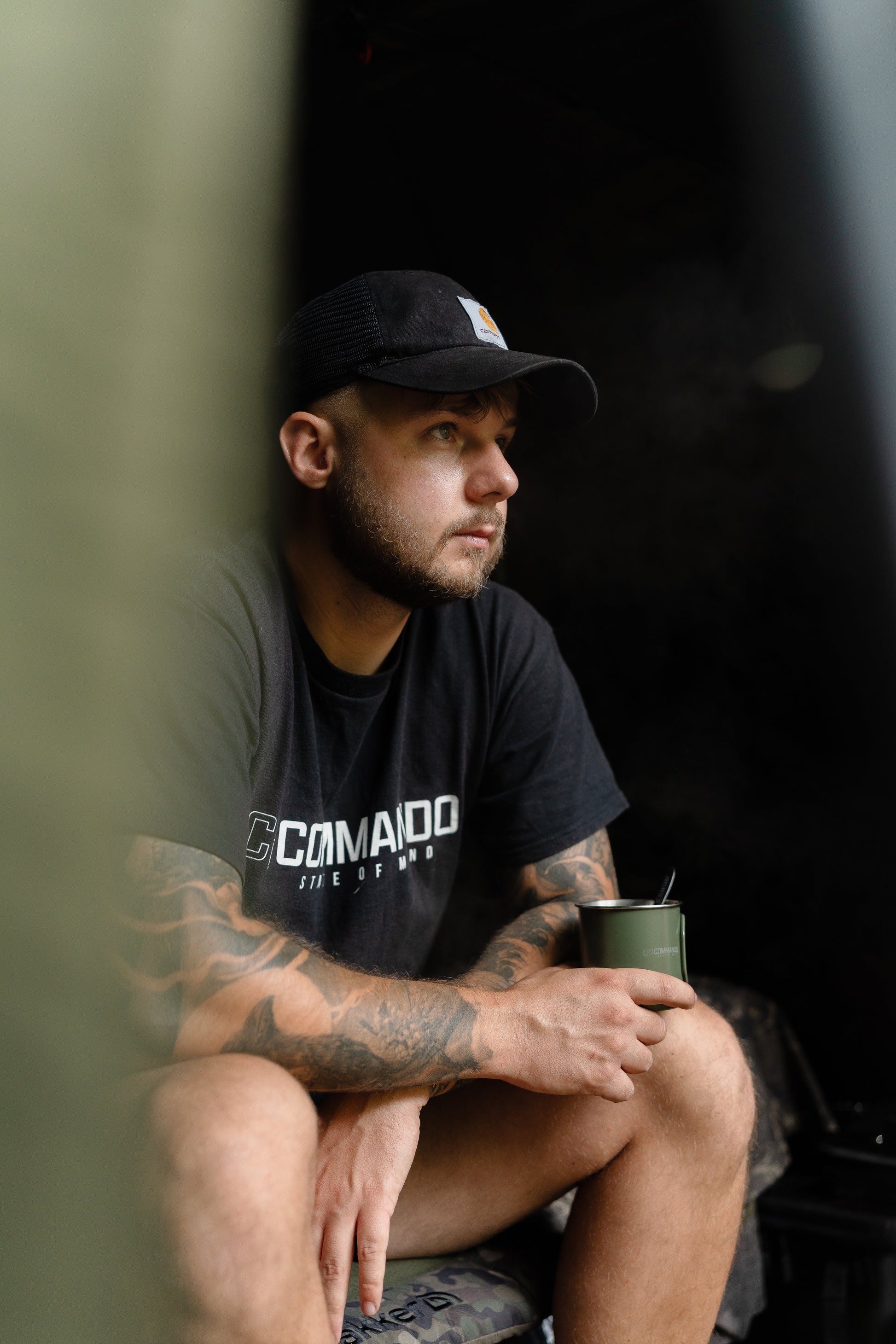 350ml Tin Mug – Military Green