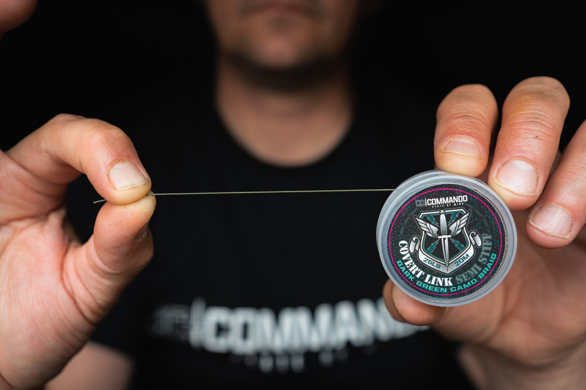 Covert Link Semi Stiff Coated Hook Link 25lb