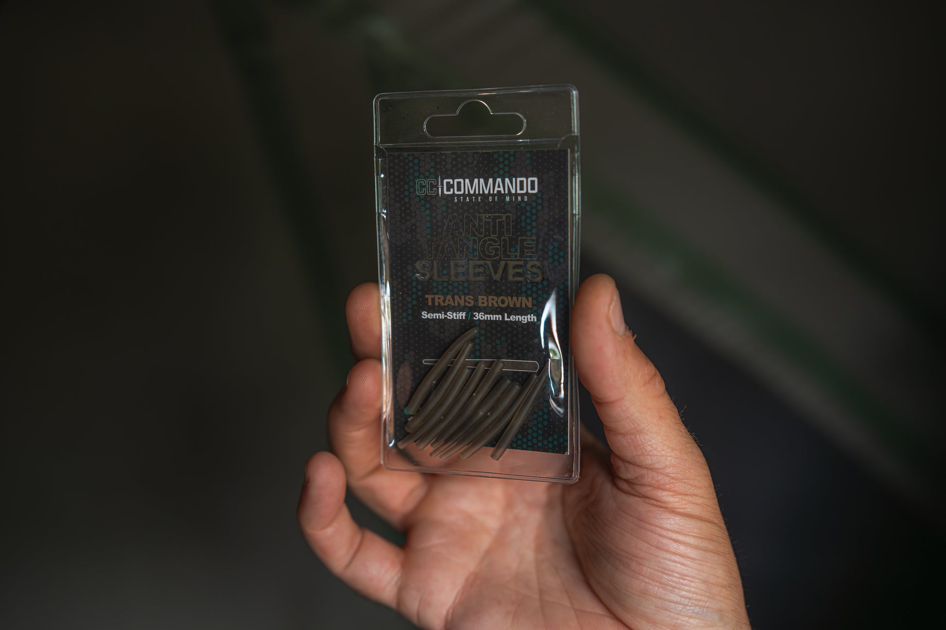 Anti-Tangle Sleeves Brown – Long (36mm, Semi-Stiff)