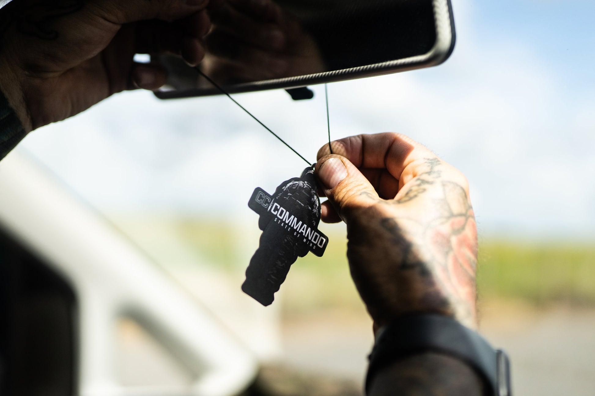 Black Ice Car Air Freshener