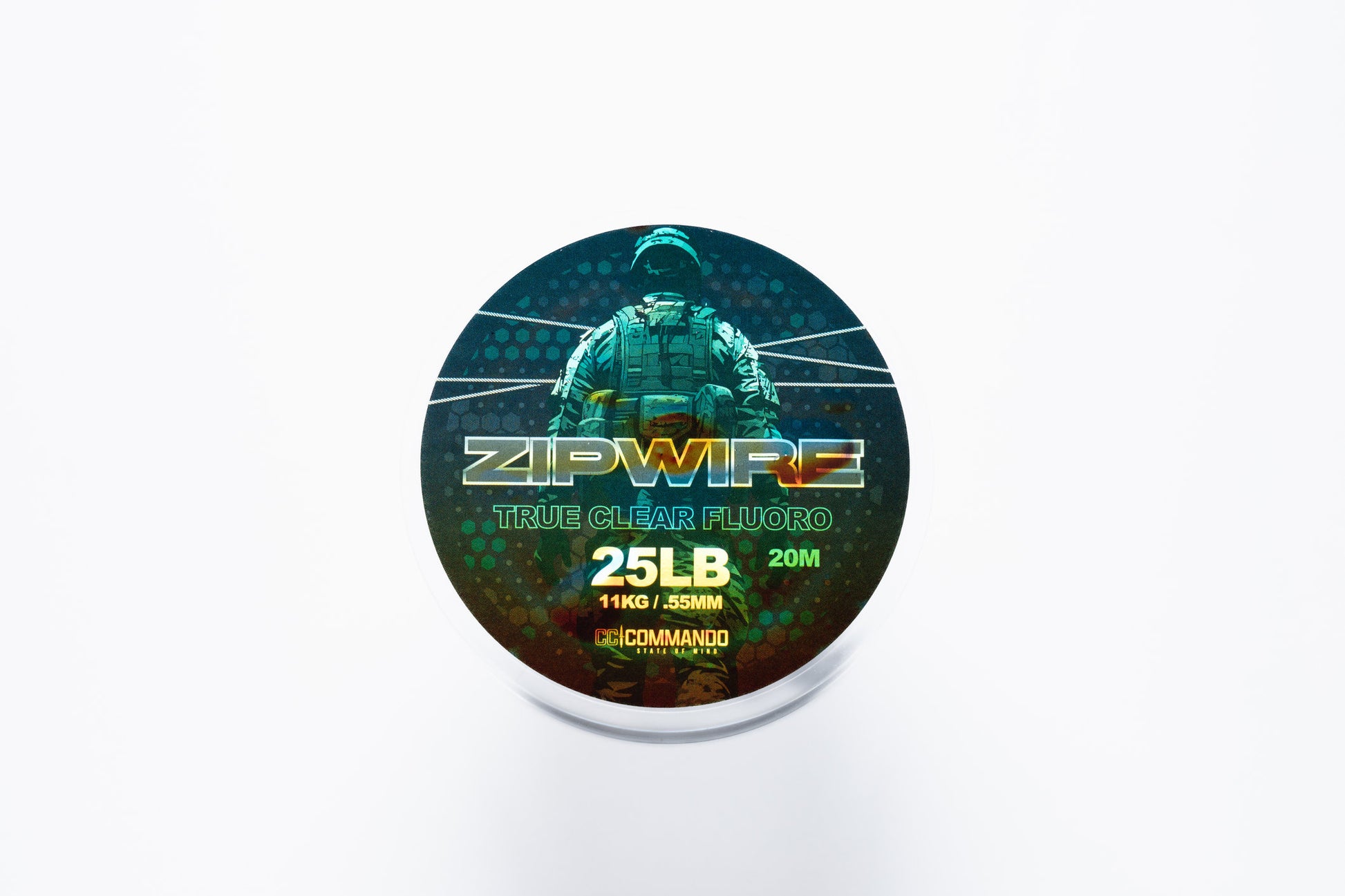 Zip Wire Fluorocarbon Hook Link 25lb