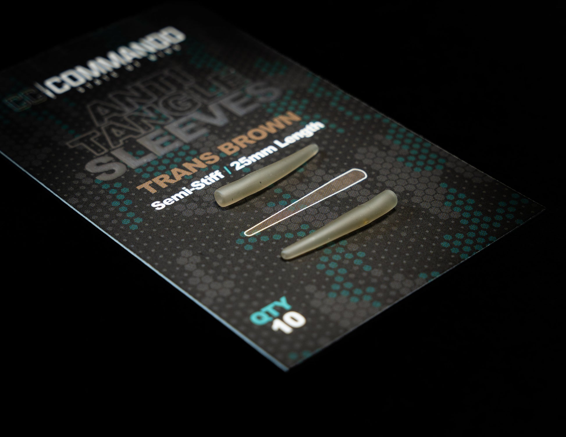 Anti-Tangle Sleeves Brown – Short (25mm, Semi-Stiff)