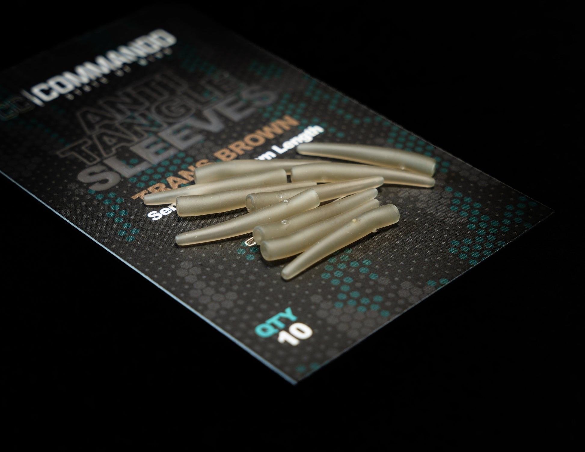 Anti-Tangle Sleeves Brown – Short (25mm, Semi-Stiff)