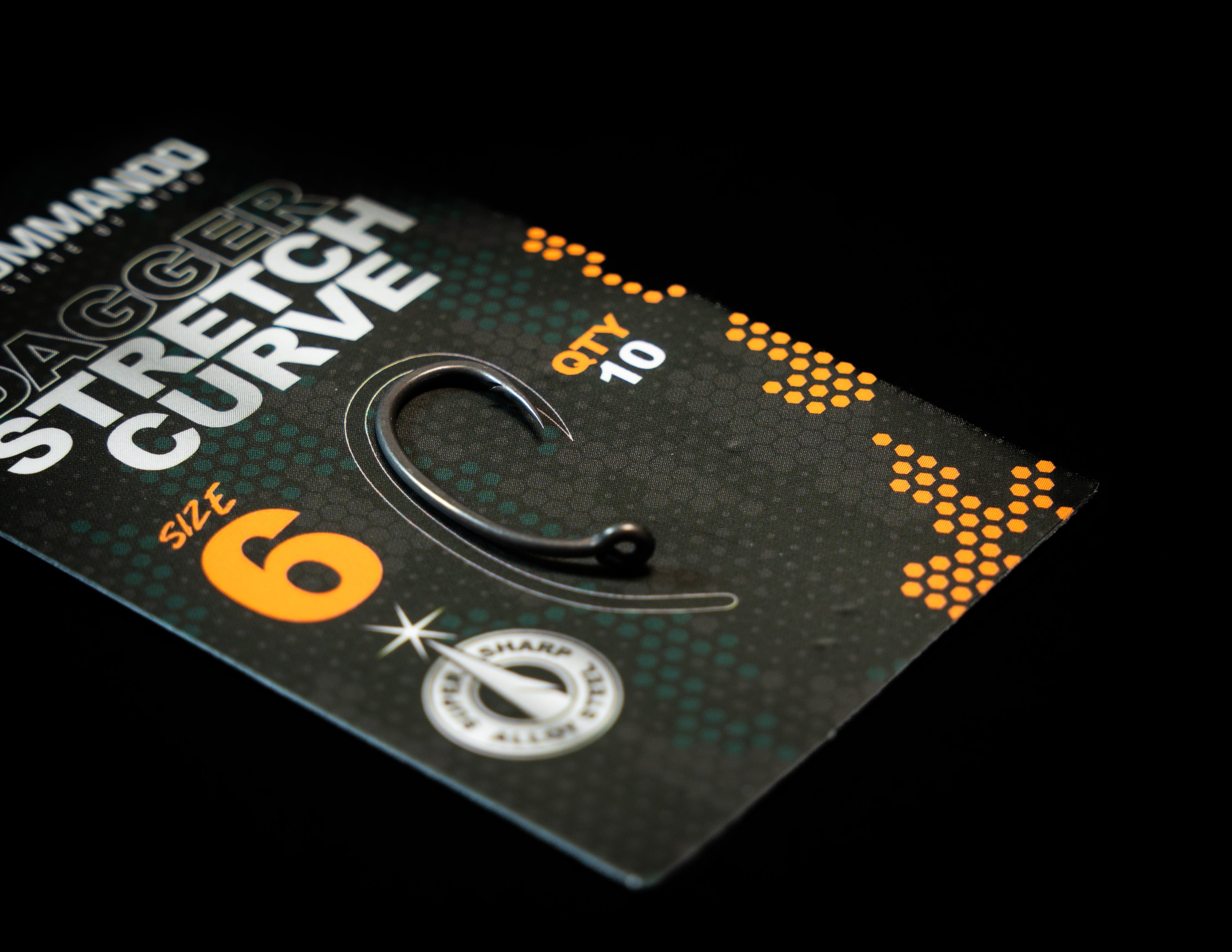 Dagger Stretched Curve Shank Hook