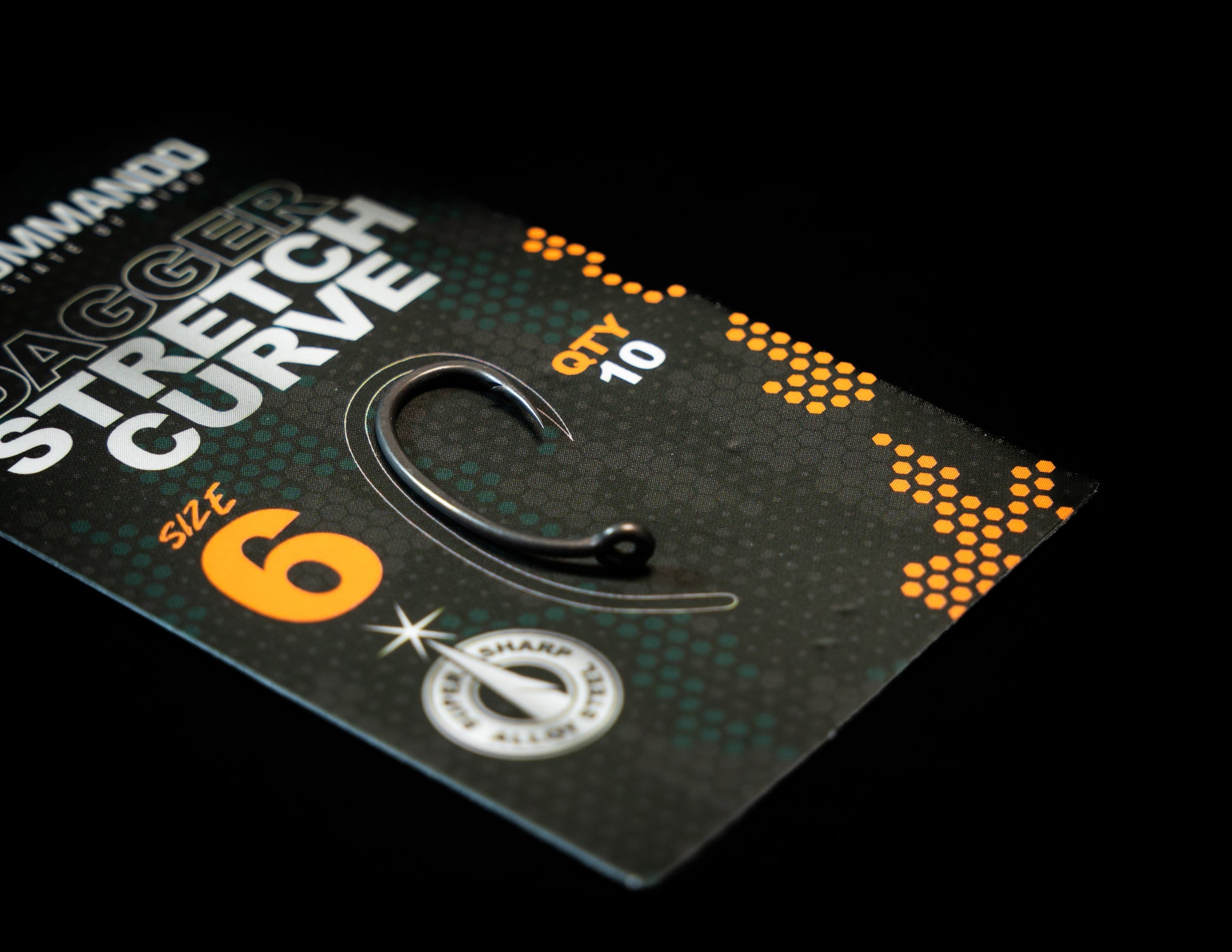 Dagger Stretched Curve Shank Hook