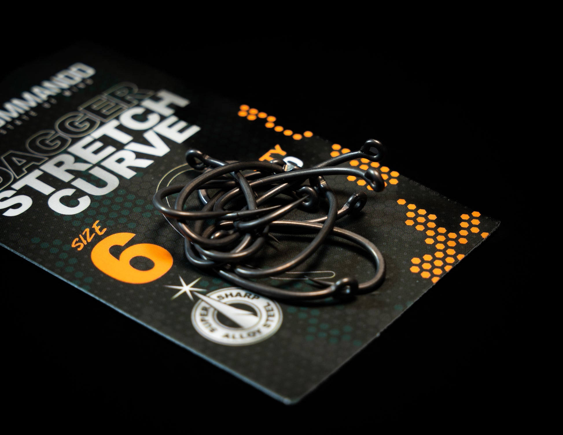 Dagger Stretched Curve Shank Hook