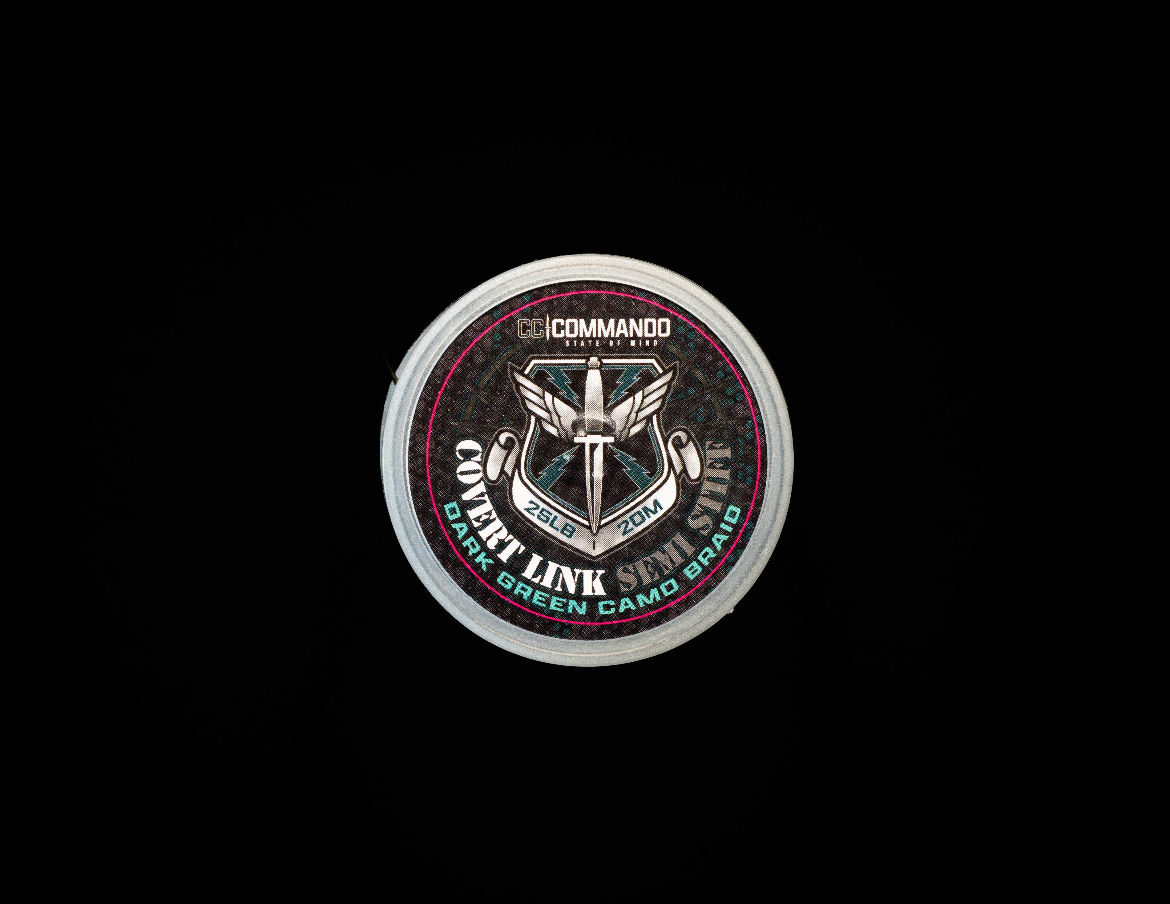 Covert Link Semi Stiff Coated Hook Link 25lb