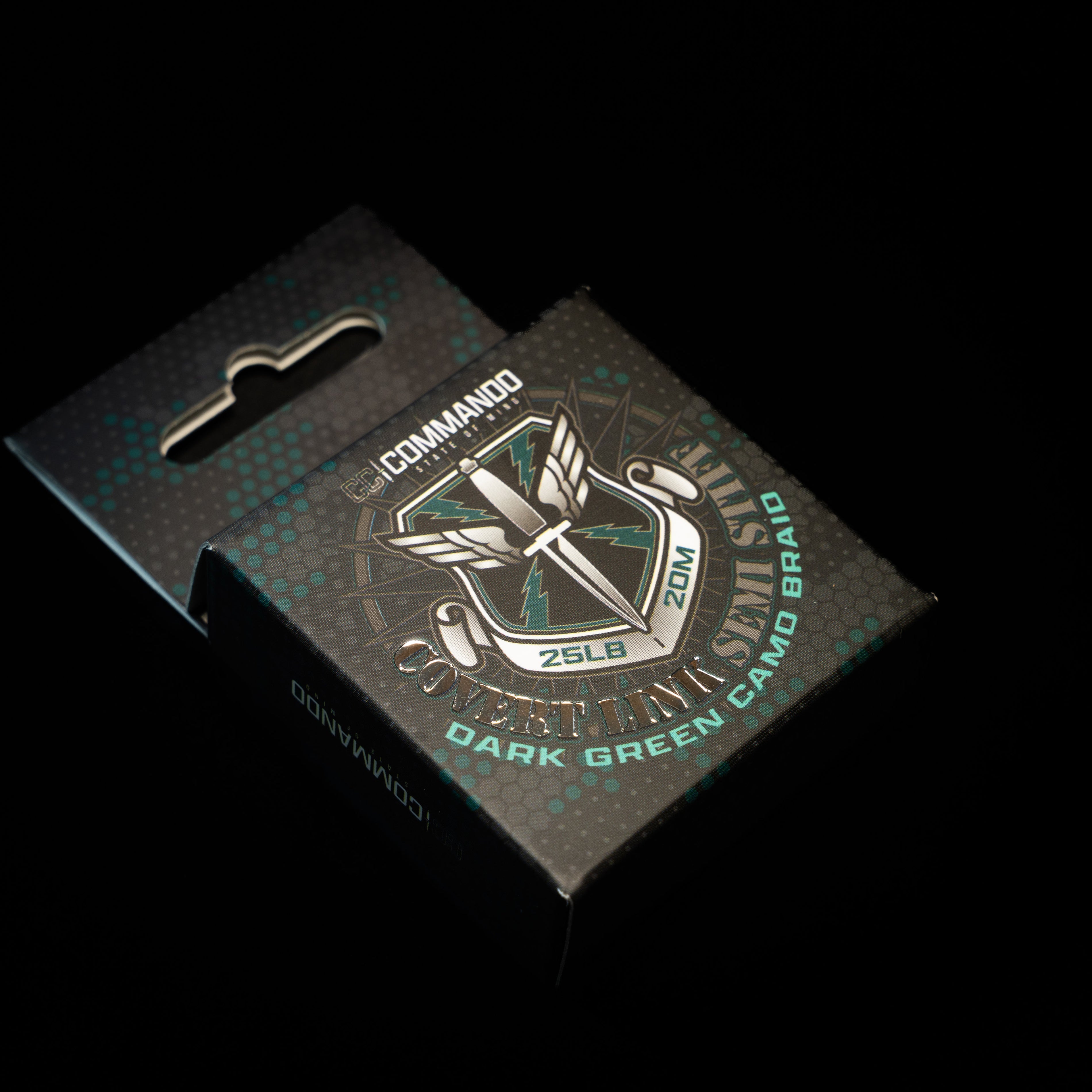 Covert Link Semi Stiff Coated Hook Link 25lb