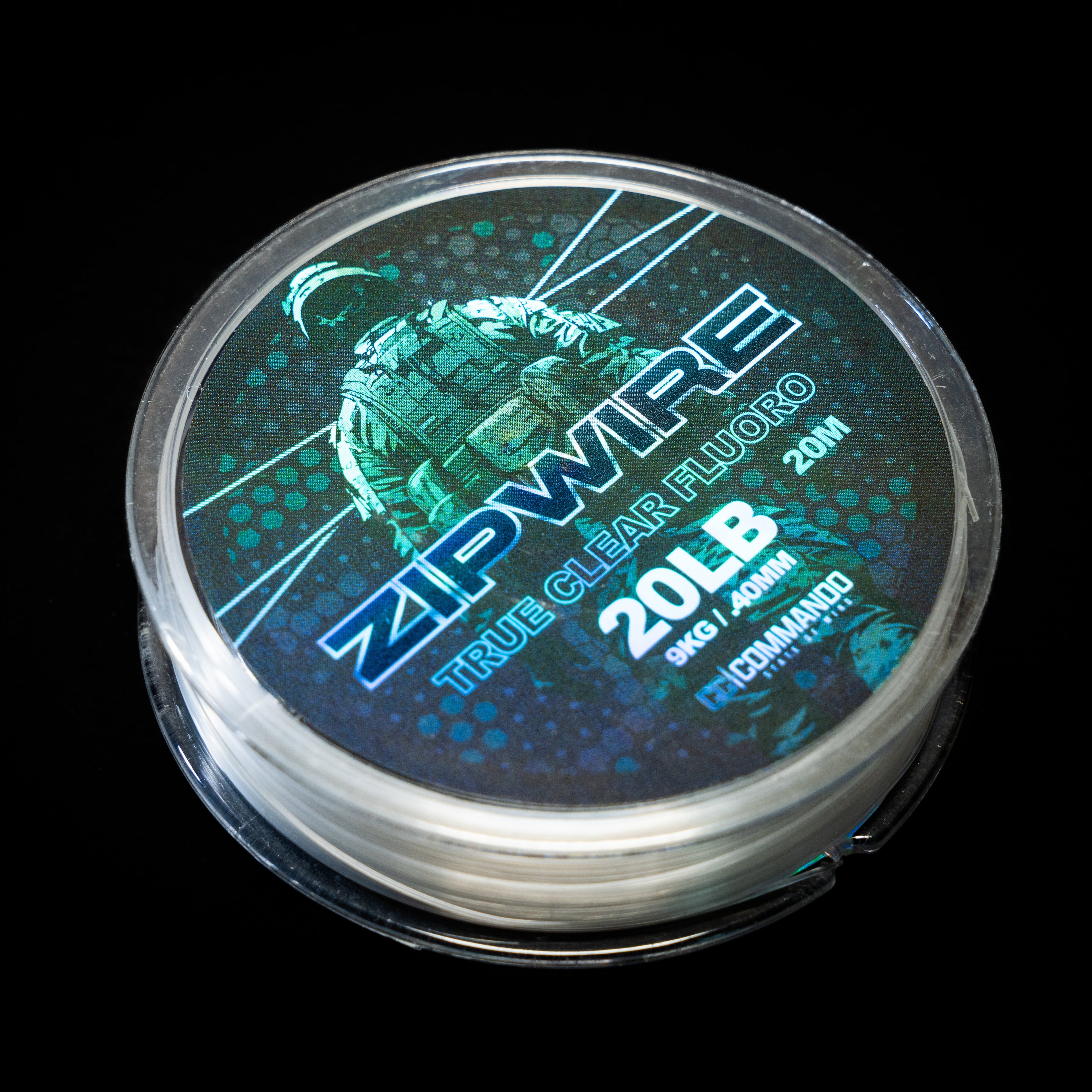 Zip Wire Fluorocarbon Hook Link 20lb