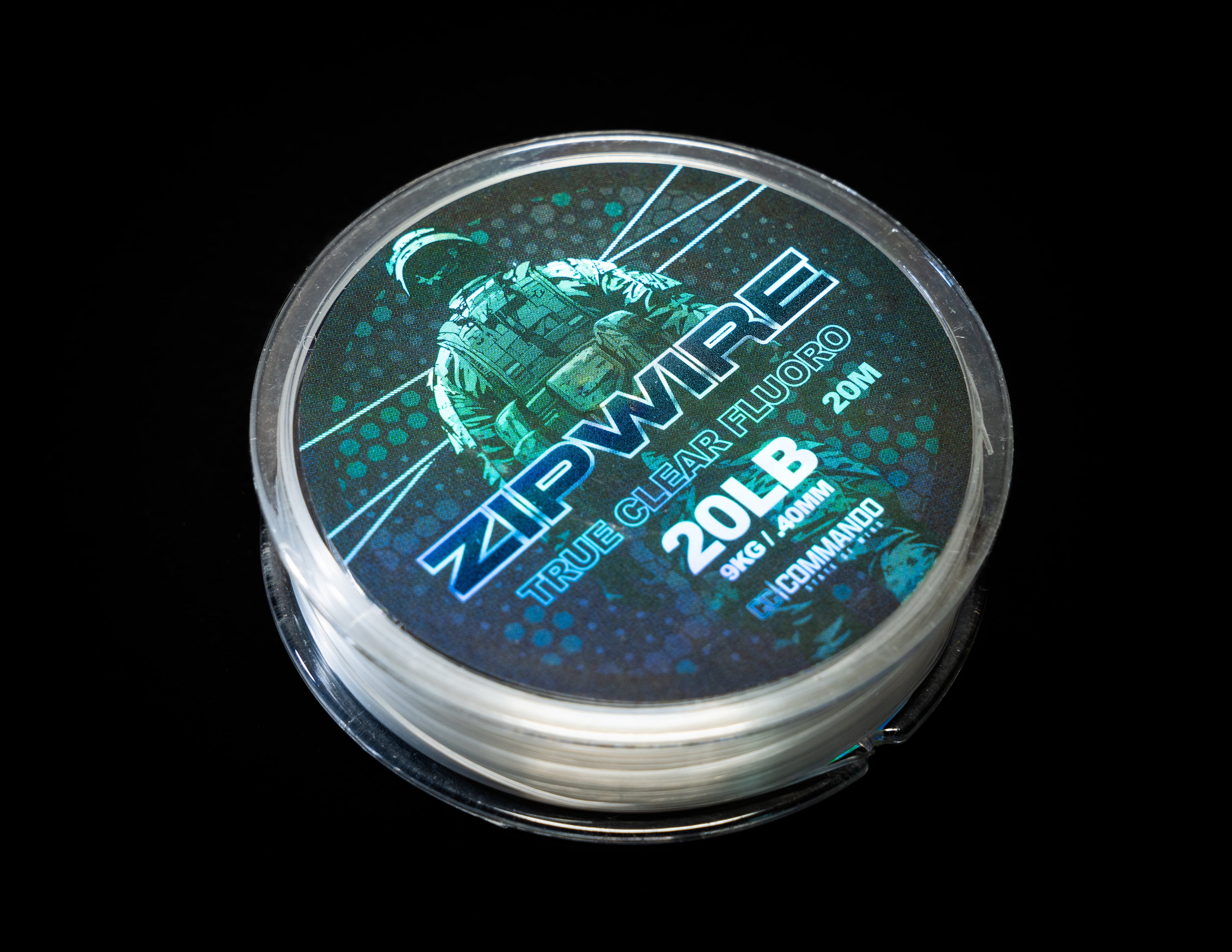 Zip Wire Fluorocarbon Hook Link 20lb