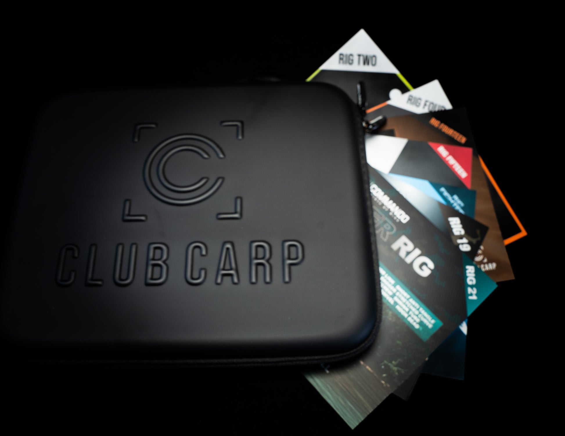 The ClubCarp rig card folder and tackle organiser
