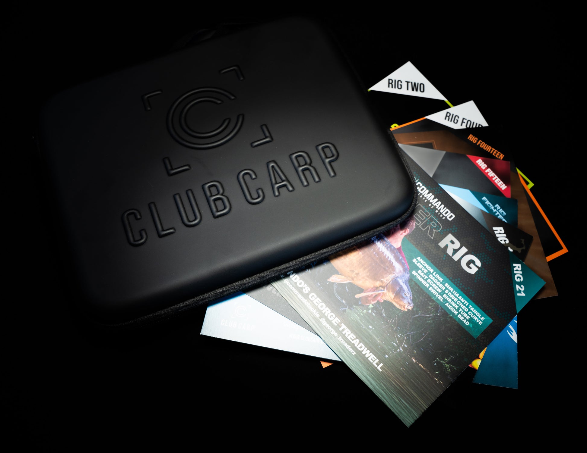 The ClubCarp rig card folder and tackle organiser