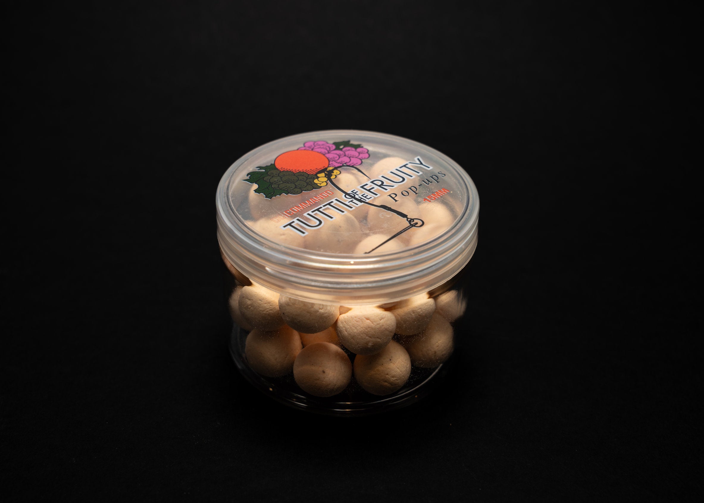 Commando Tackle Tutti of the fruity – 15mm Pop-Up Hookbaits White