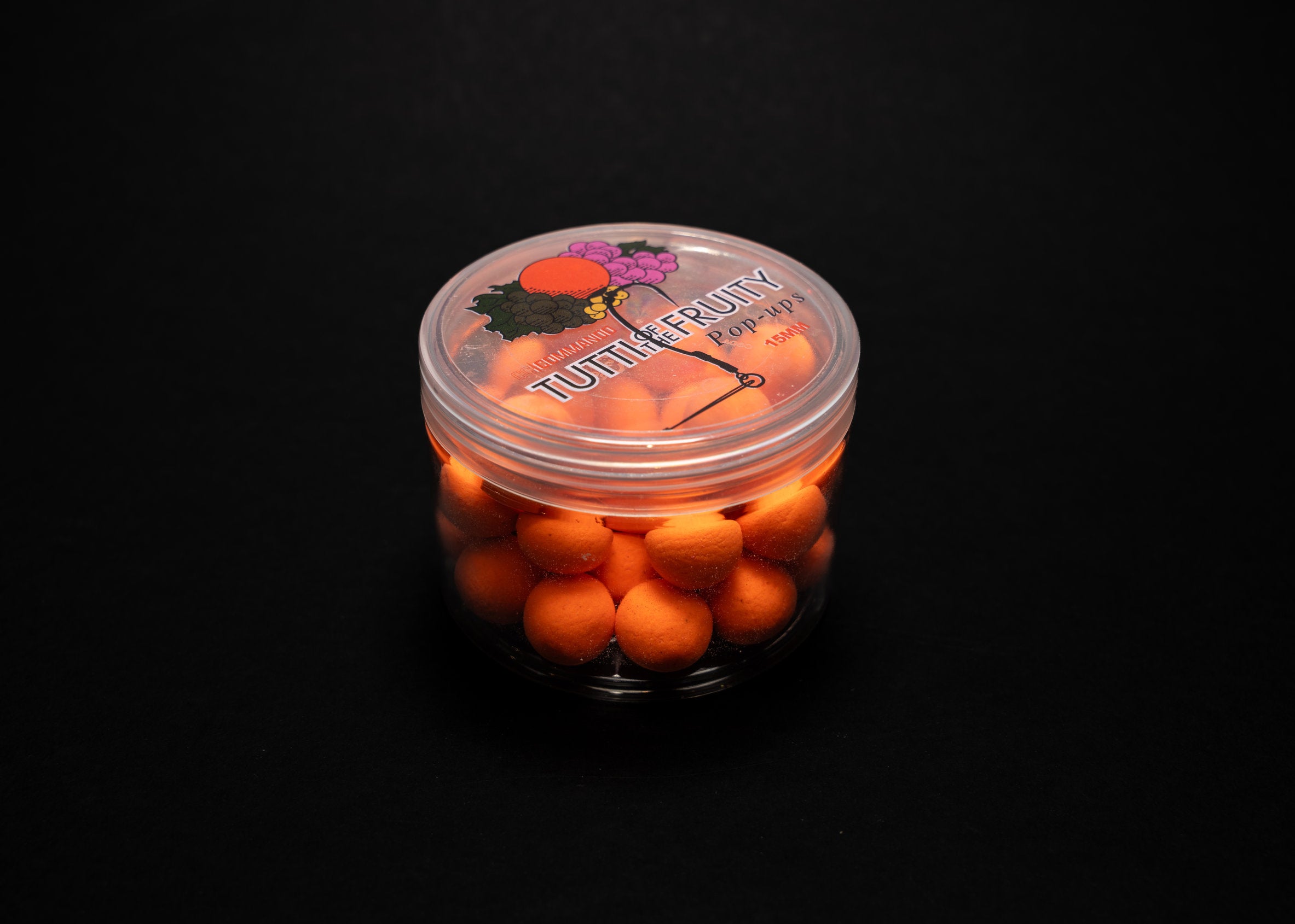 Commando Tackle Tutti of the fruity – 15mm Pop-Up Hookbaits Orange