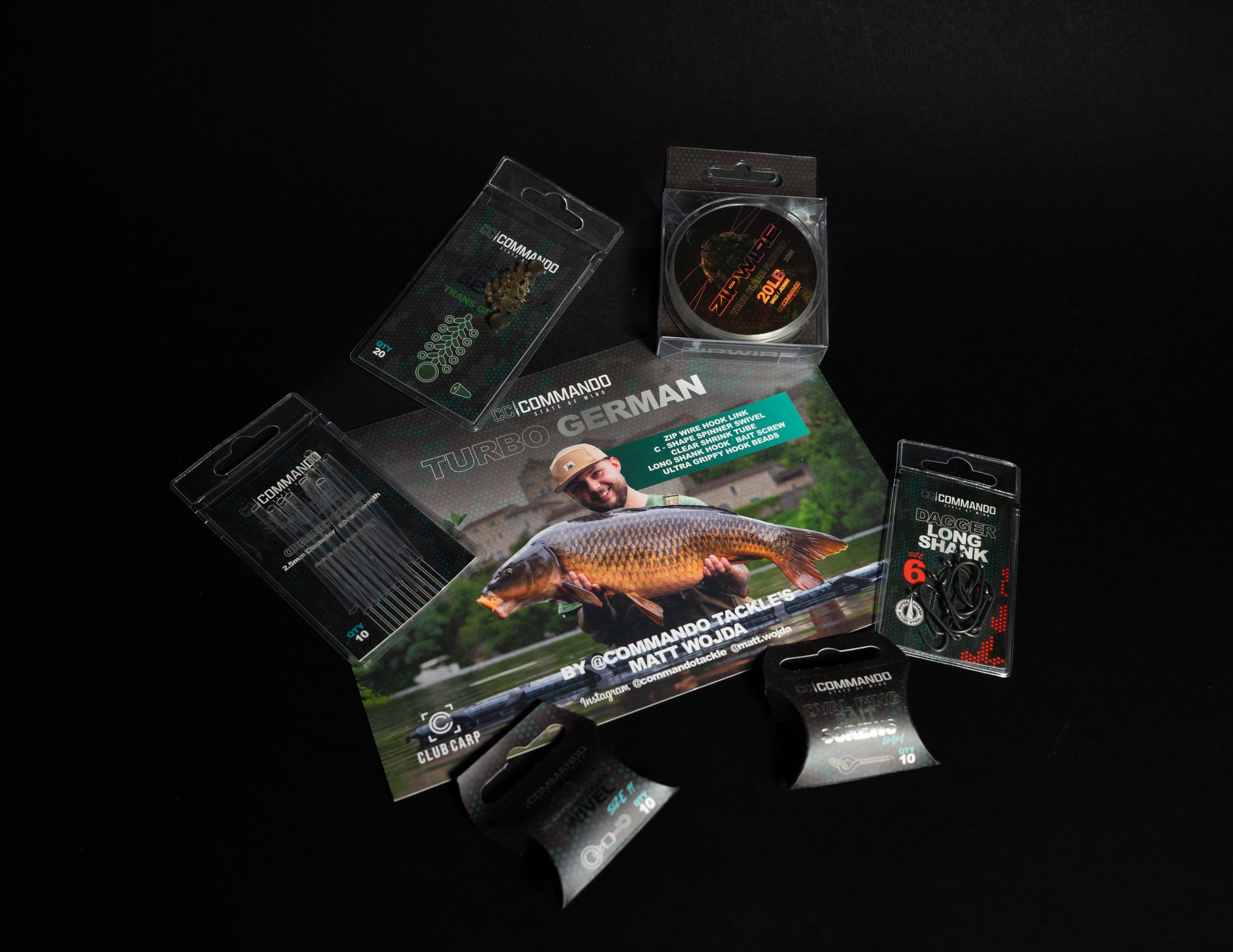 Commando Tackle Turbo German Rig Bundle