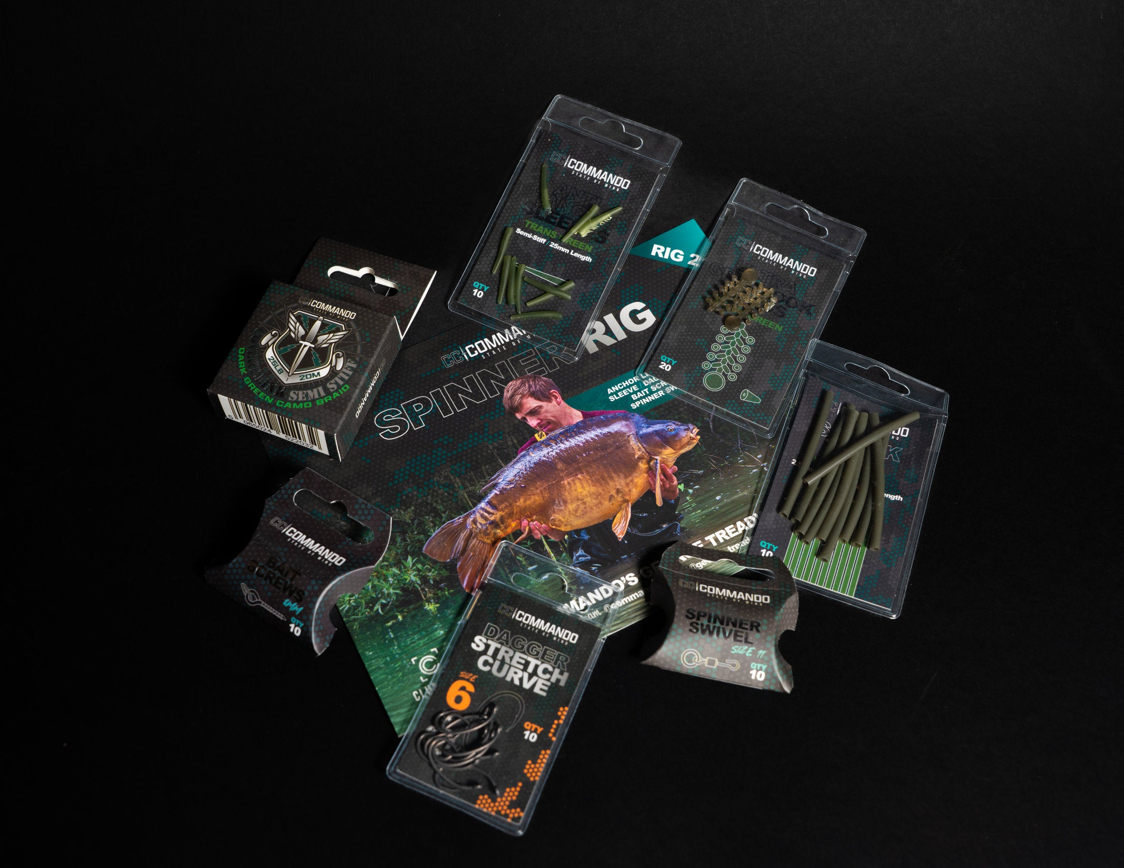 Commando Tackle Spinner Rig Bundle