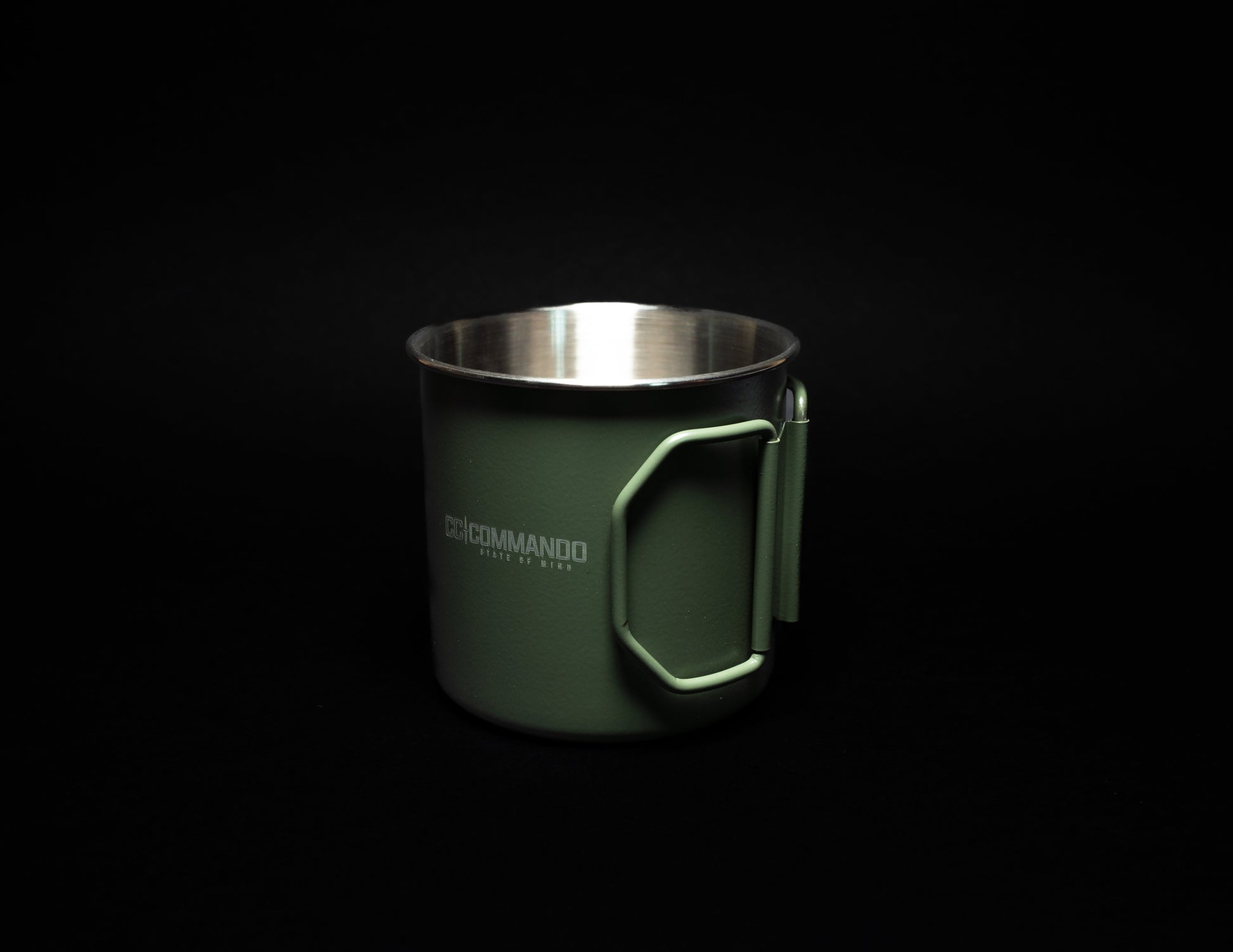 350ml Tin Mug – Military Green
