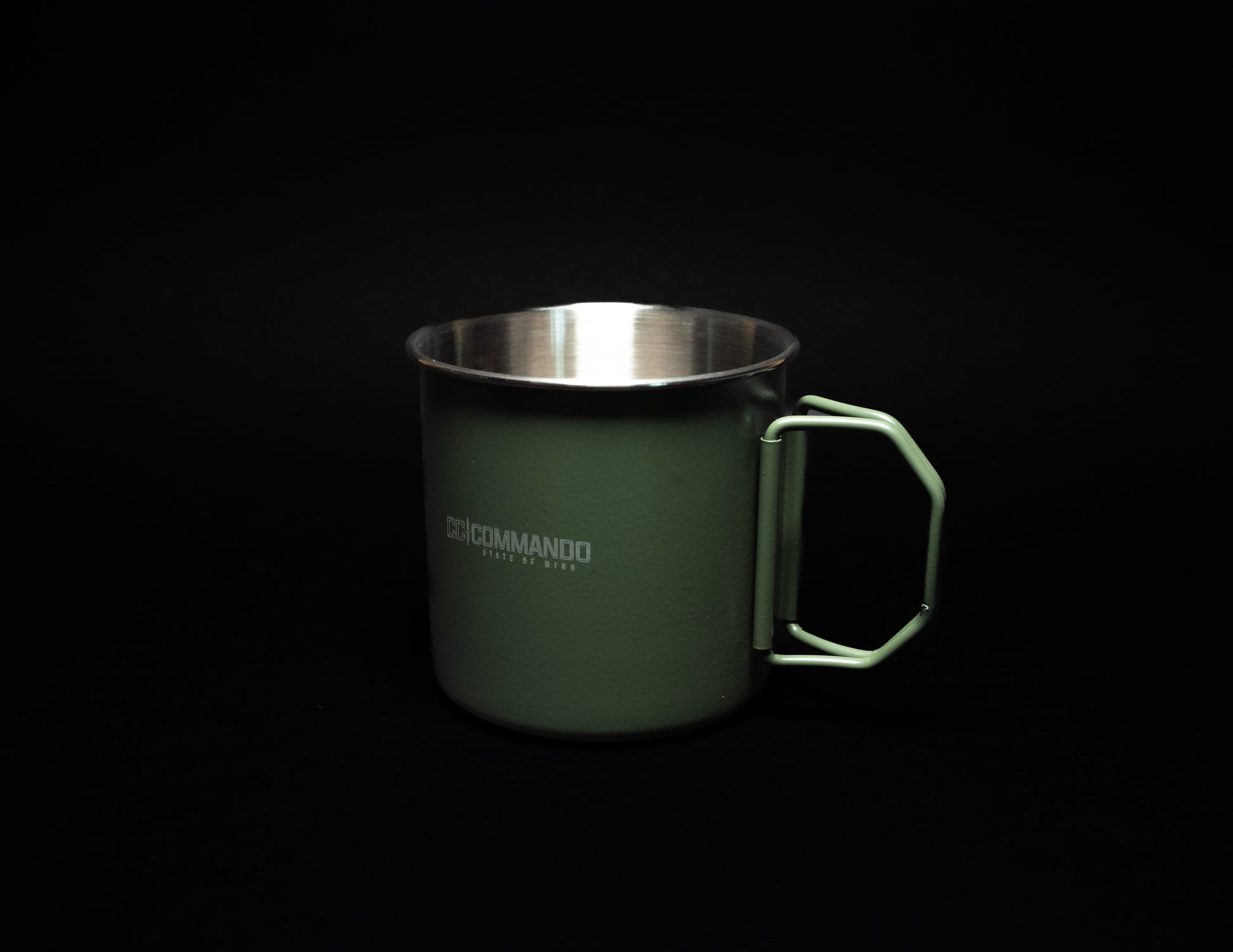 350ml Tin Mug – Military Green
