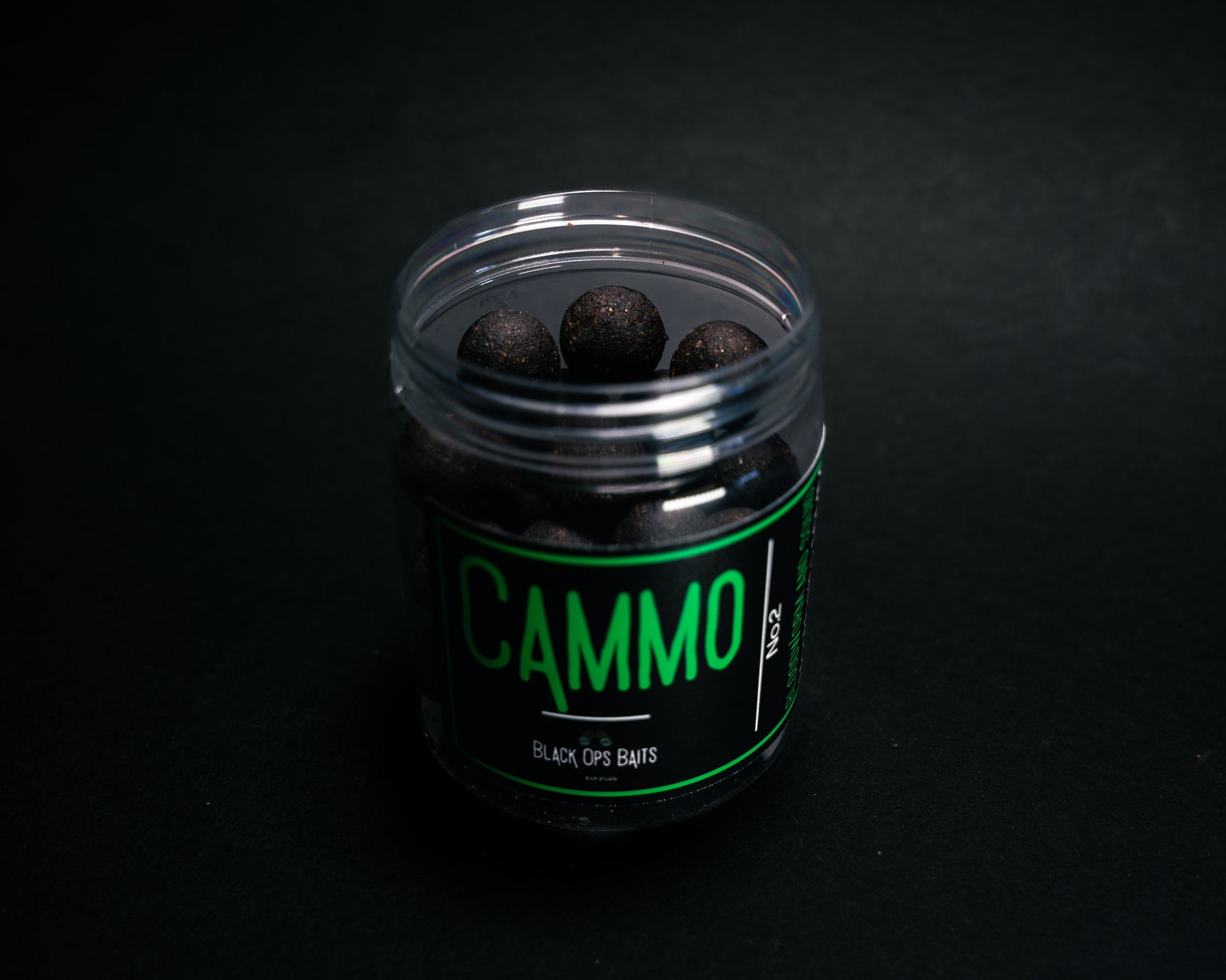 Cammo - Hard Hookbait -  Bloodworm, Hemp & Squid