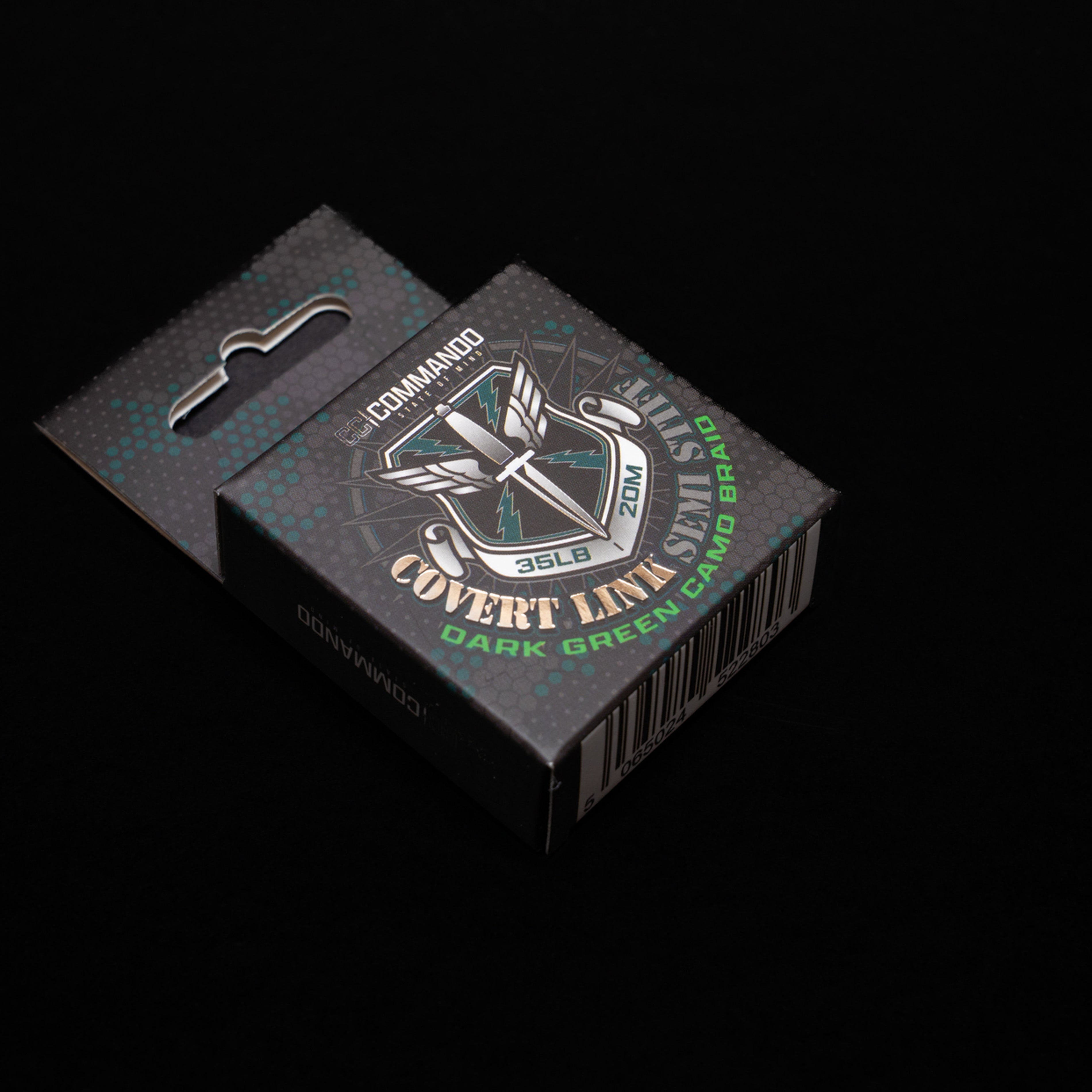 Covert Link Semi Stiff Coated Hook Link 35LB