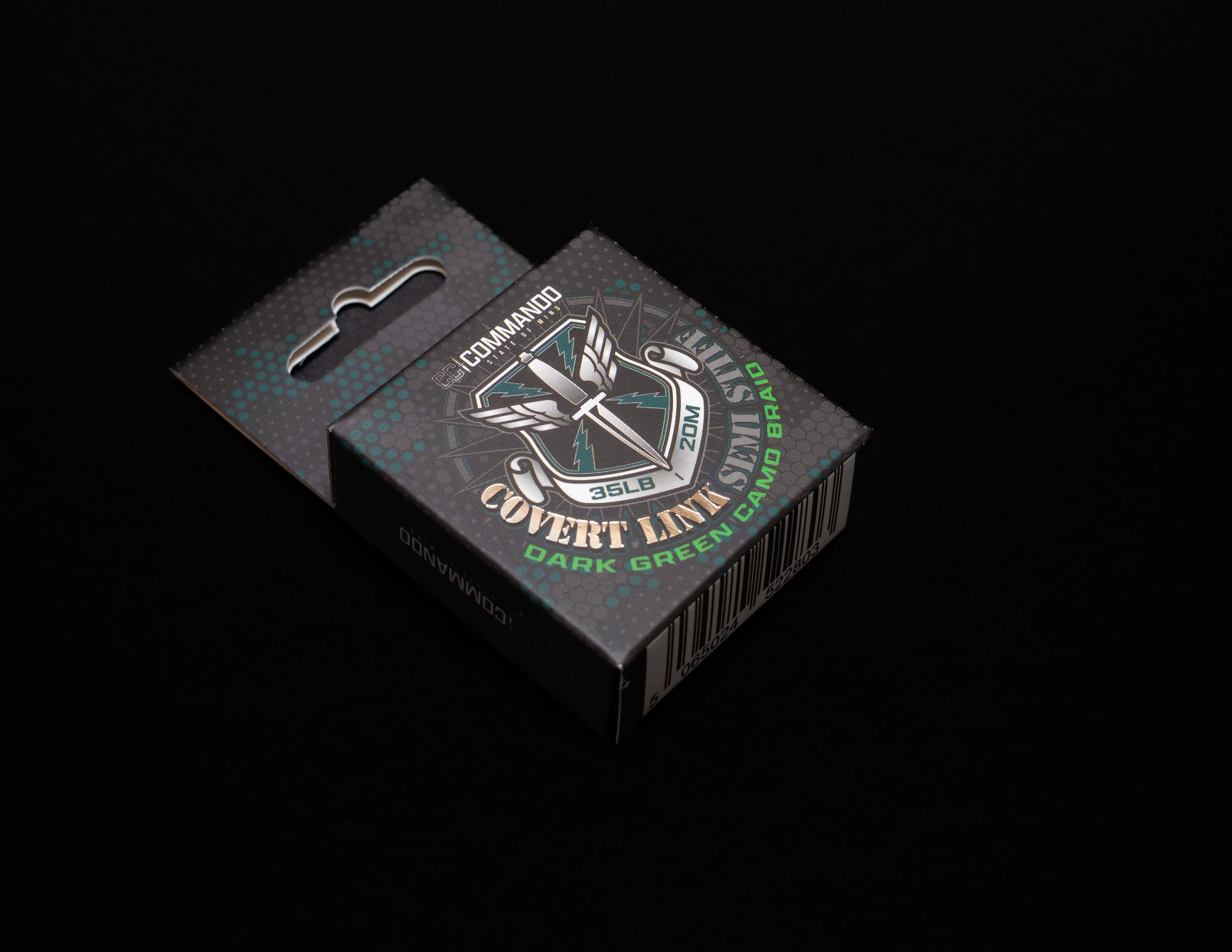 Covert Link Semi Stiff Coated Hook Link 35LB