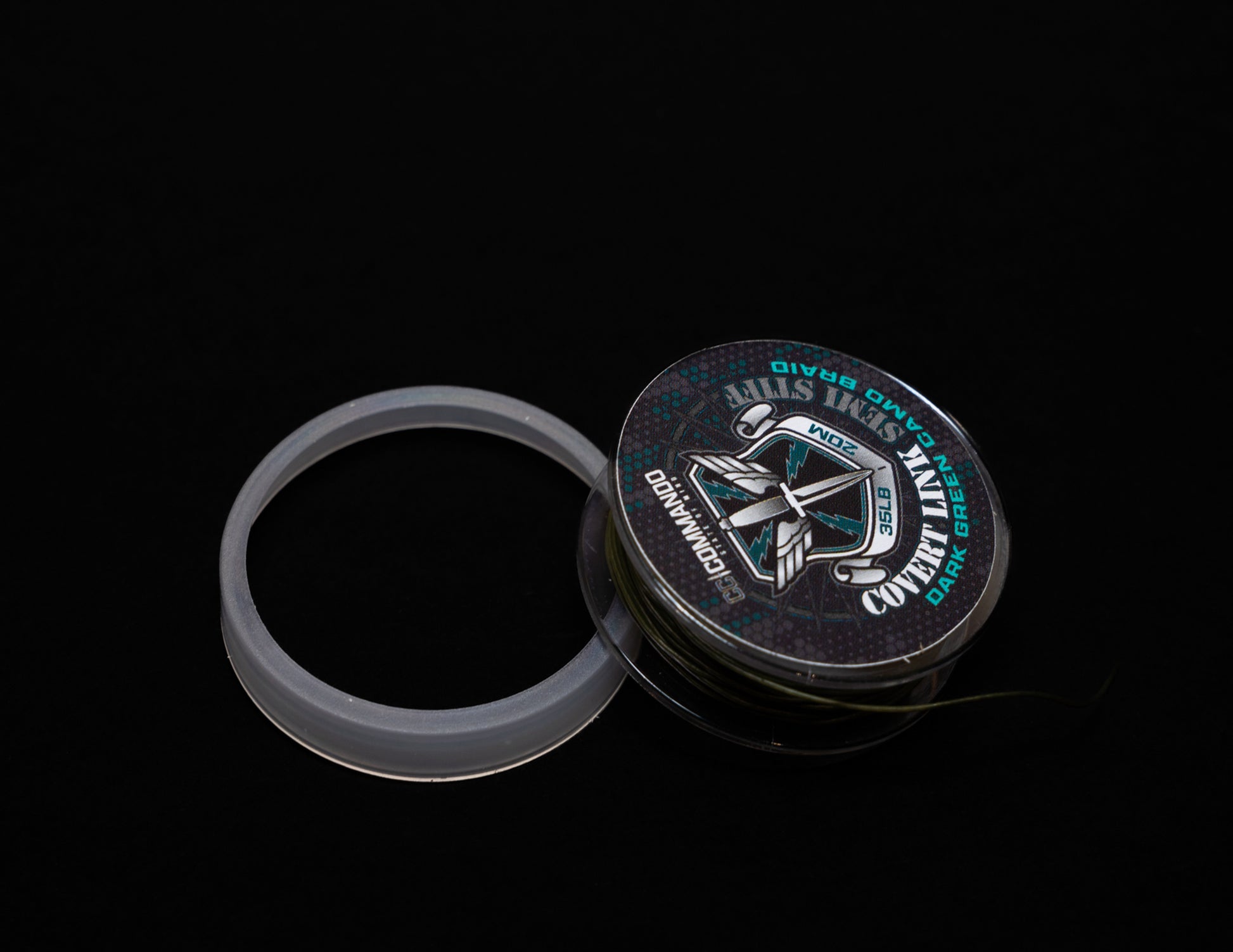 Covert Link Semi Stiff Coated Hook Link 35LB