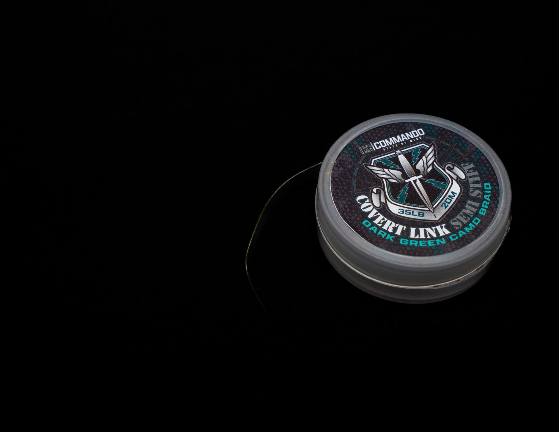 Covert Link Semi Stiff Coated Hook Link 35LB