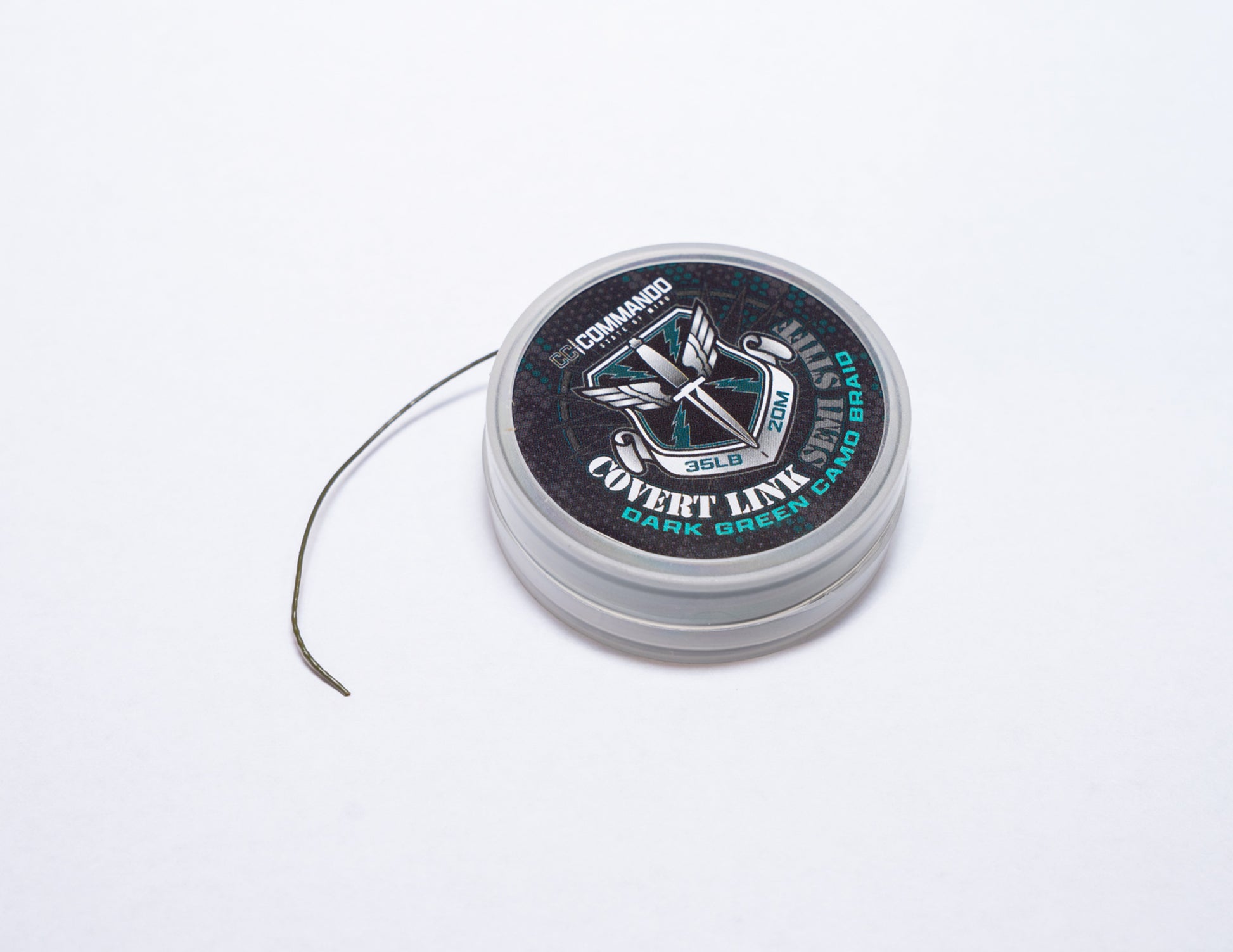 Covert Link Semi Stiff Coated Hook Link 35LB