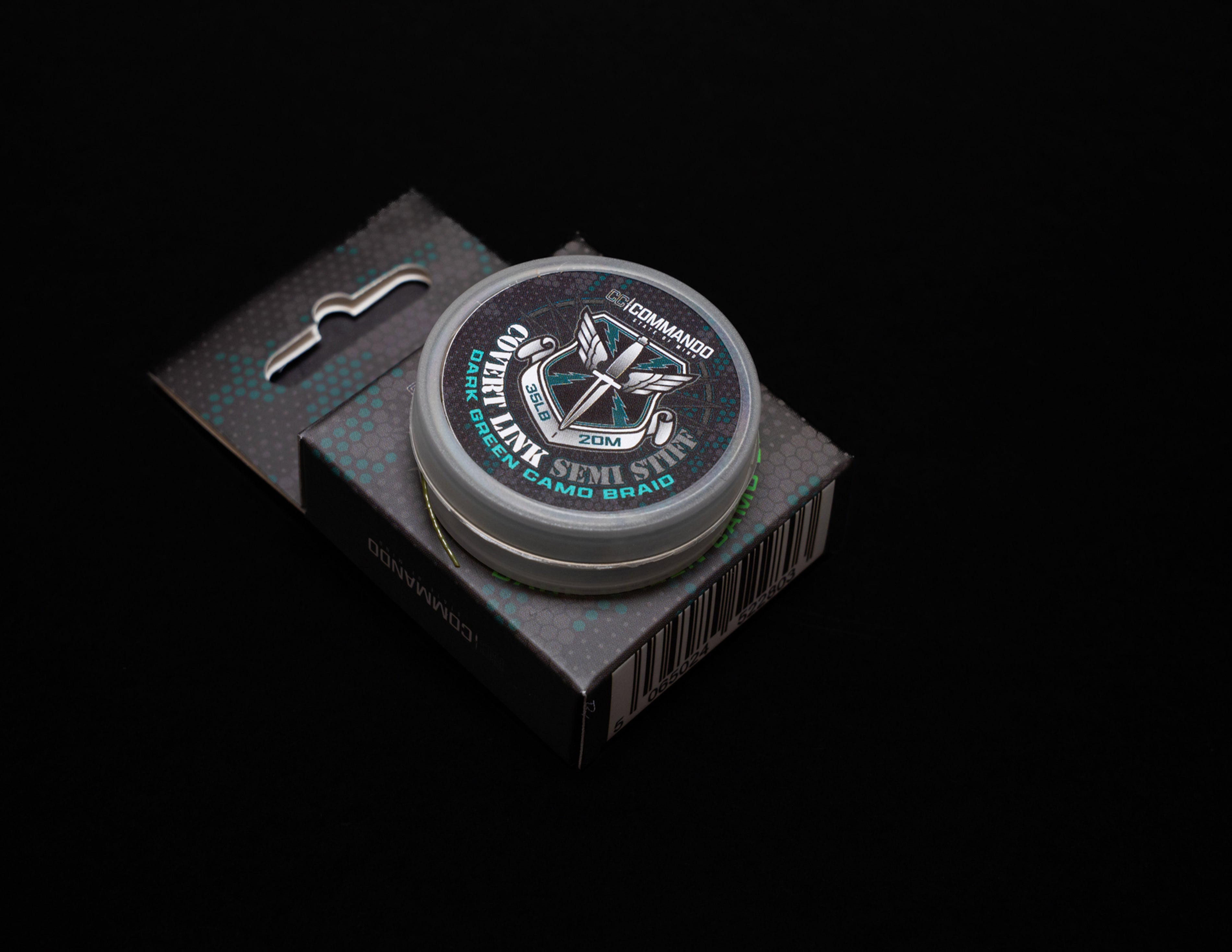 Covert Link Semi Stiff Coated Hook Link 35LB