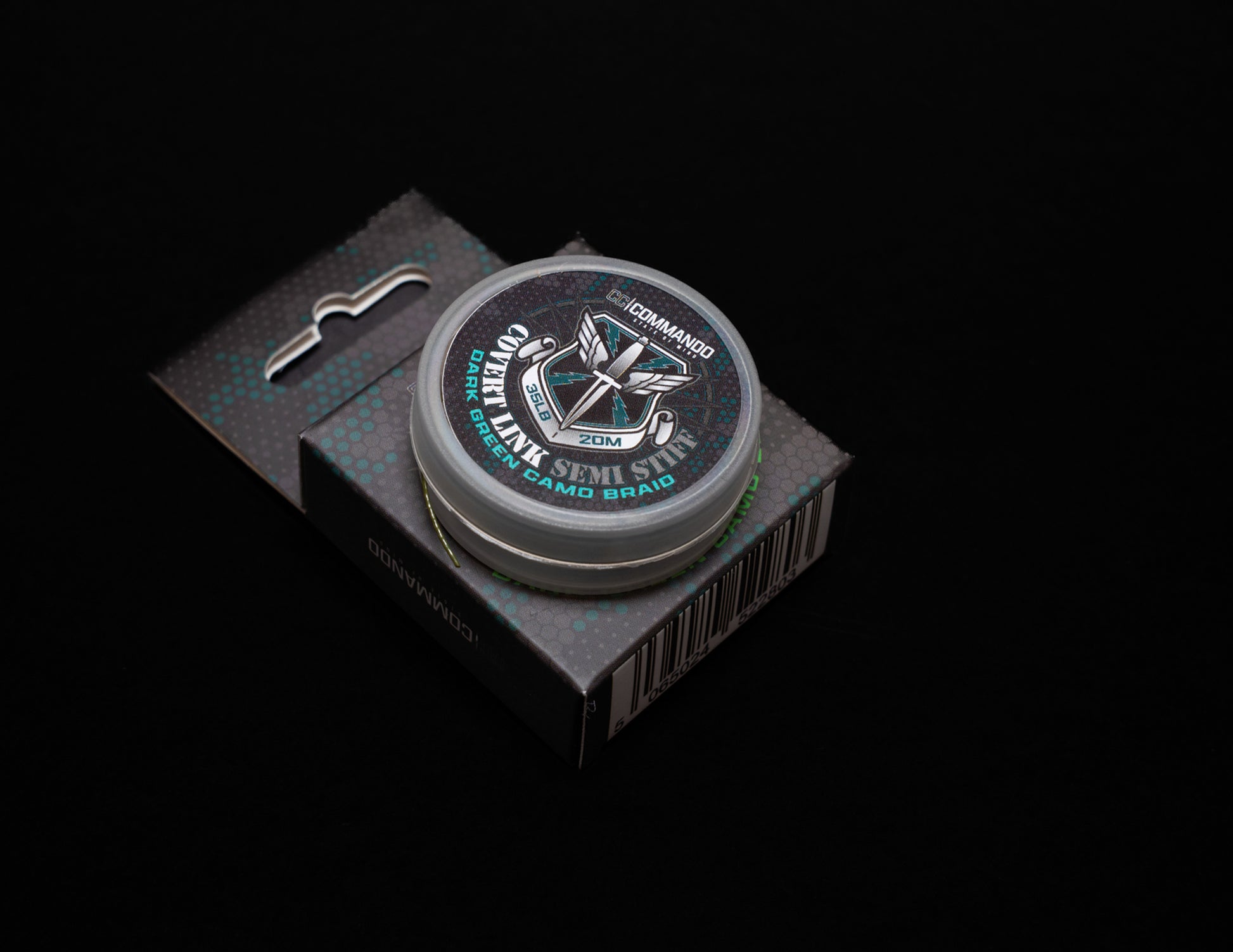 Covert Link Semi Stiff Coated Hook Link 35LB